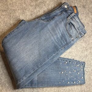 Joe’s Jeans The Charlie High-Rise Skinny Ankle ✨ Pearl Hem | 29